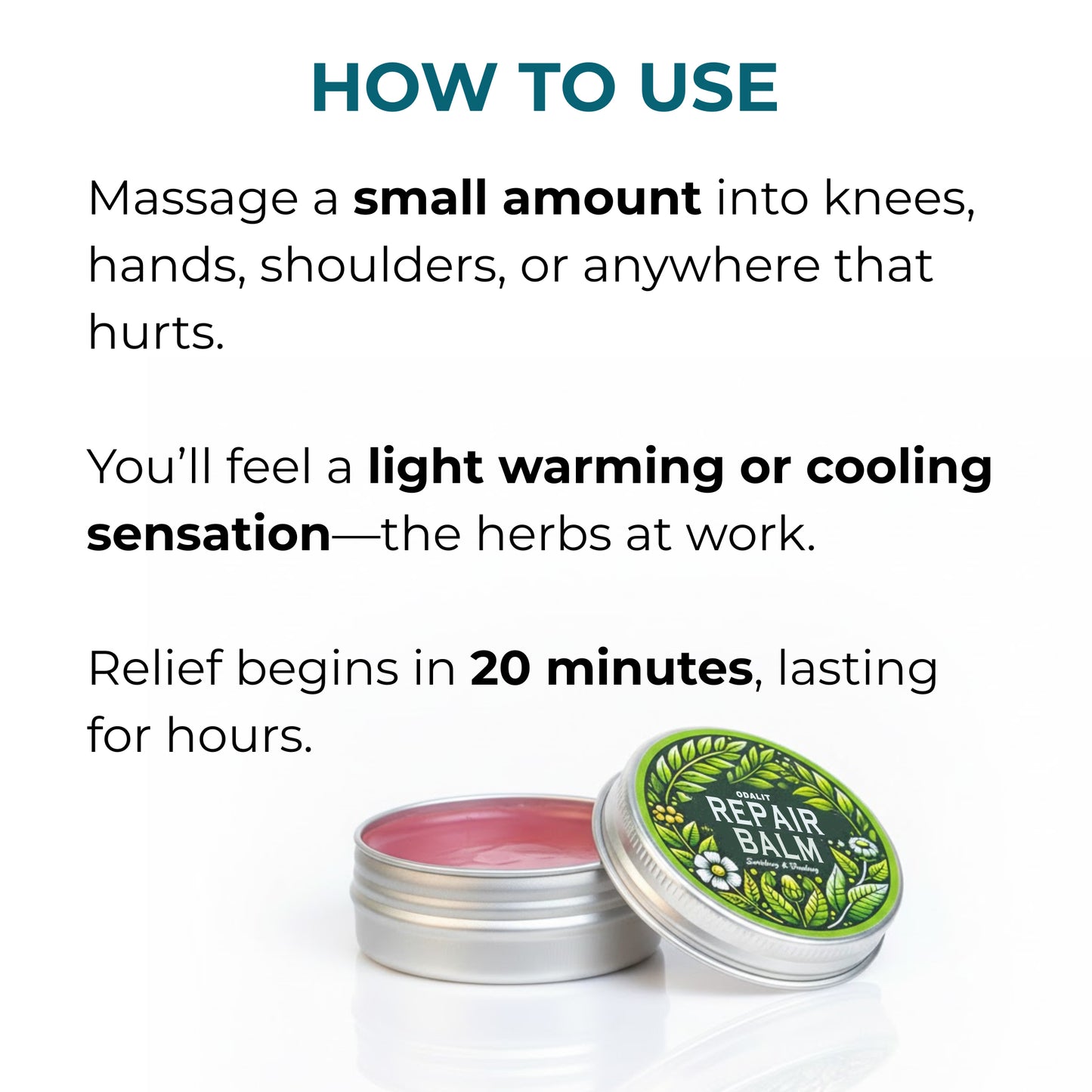 ODLIT Repair Balm™Formulated with Pure