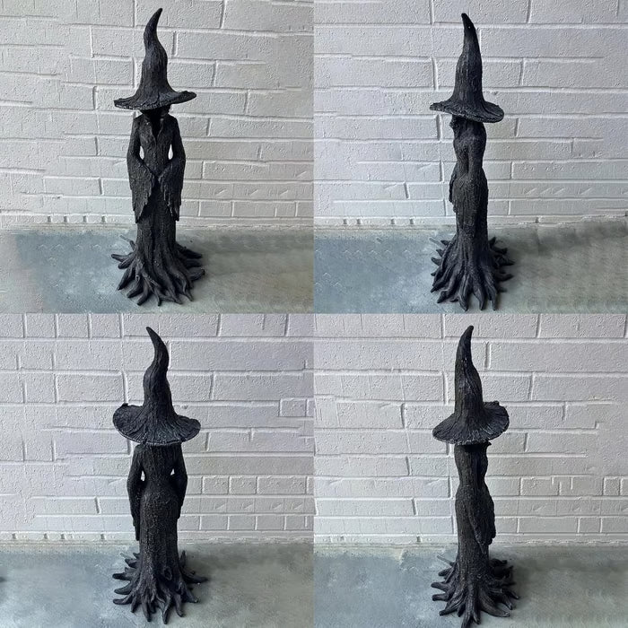 🔥LAST DAY 49% OFF - 🧙♀️💫Hand-Painted Enchanting Witch Statue: The Guardian of Your Home (✨Same as in the video)