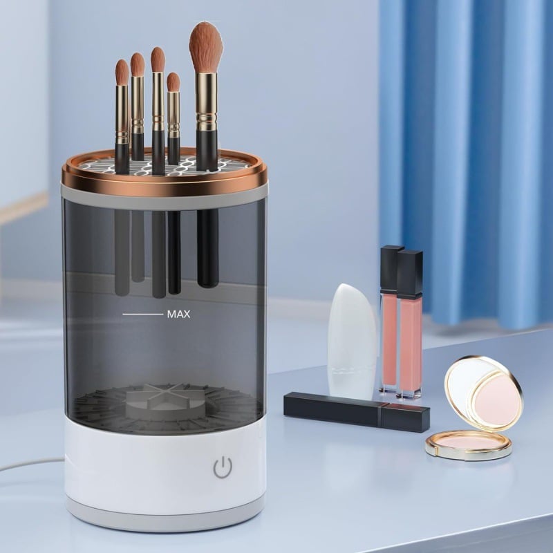 Discount (Today Only)Automatic Makeup Brush Cleaner Machine