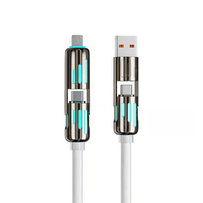 4-in-1 USB Charging Cable fast charging MAX 240W