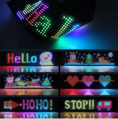 🔥Flash Sale✨DIY Car Dynamic LED Smart Colorful Eye Lamp Soft Screen
