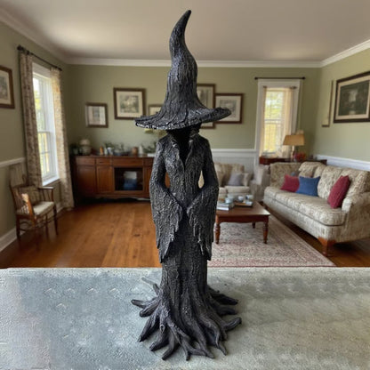 🔥LAST DAY 49% OFF - 🧙‍♀️💫Hand-Painted Enchanting Witch Statue: The Guardian of Your Home (✨Same as in the video)