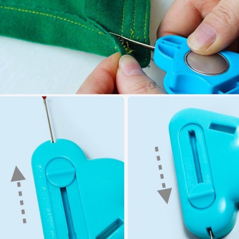 🔥60% Off🔥2-in-1 Adjustable Seam Guide with Built-in Seam Ripper