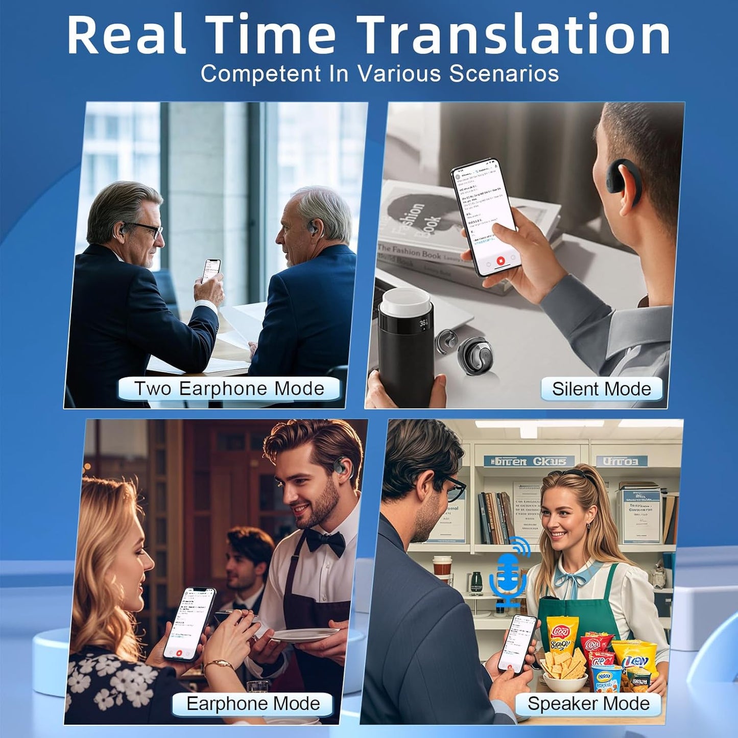 Limited 40% off🔥Wireless Translation Earbuds⚡