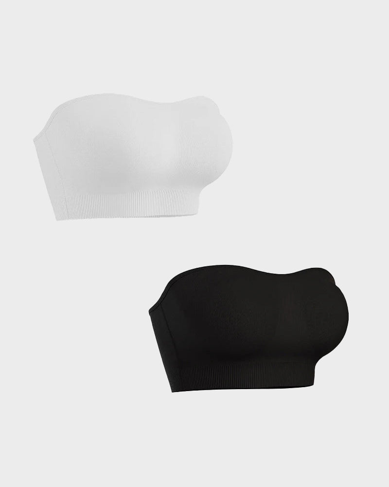 🔥Buy 2 Get 1 Free🔥Non-Slip Bandeau Seamless Wireless Strapless Bra