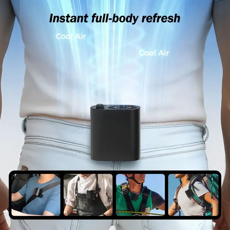 Summer Hot Sale❄️🔥Car Clip On Fan with LED Display