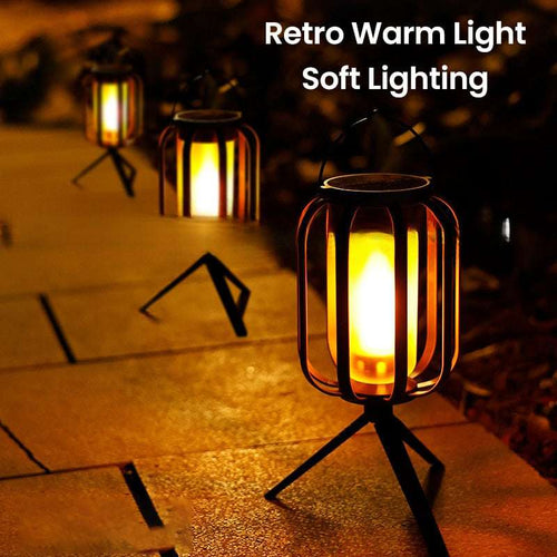 🌞2025 Promotion🔥 Solar Lantern Outdoor Light, Four Modes