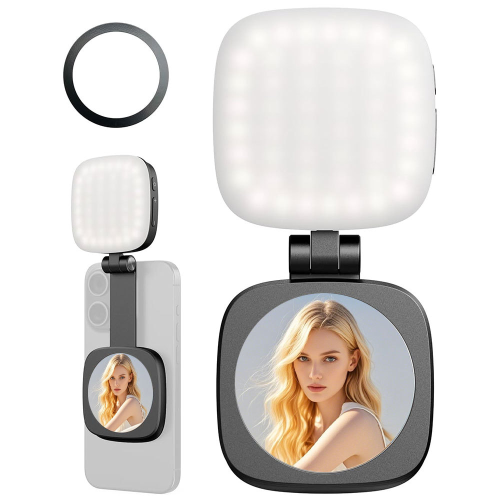 🌟3 Color Temperature + Long Life - Cell Phone Beauty Fill Light
