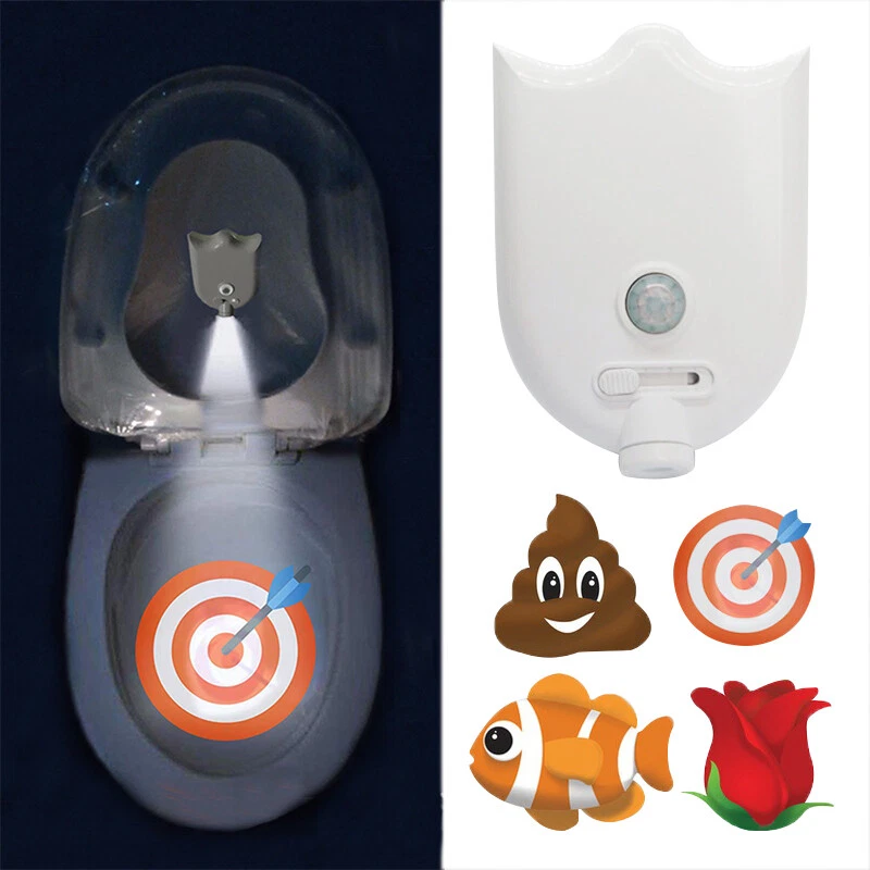 No installation required, super convenient 🙌-Toilet lid night light