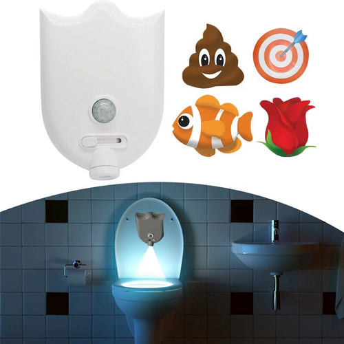 No installation required, super convenient 🙌-Toilet lid night light