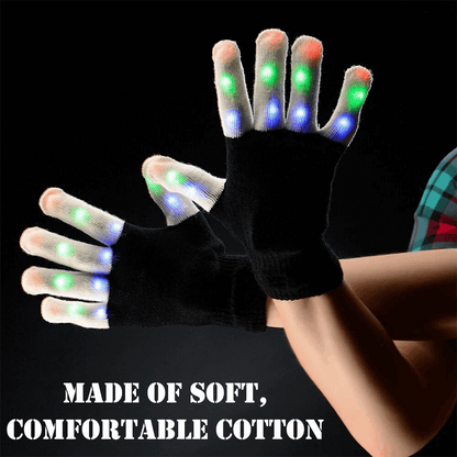 🎁BUY 3 GET 3 FREE🎁-Multicolor Light Up LED Gloves - Perfect for Festivals, Parties, Bachelorette Parties