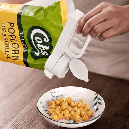 📢Buy 1 Get 1 FREE for only  $19.99📢 Reusable Food Bag Clips with Pour Spout