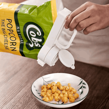 📢Buy 1 Get 1 FREE for only  $19.99📢 Reusable Food Bag Clips with Pour Spout