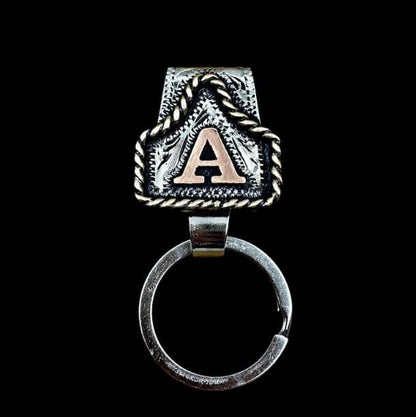 🤠Vintage Letter Keychain