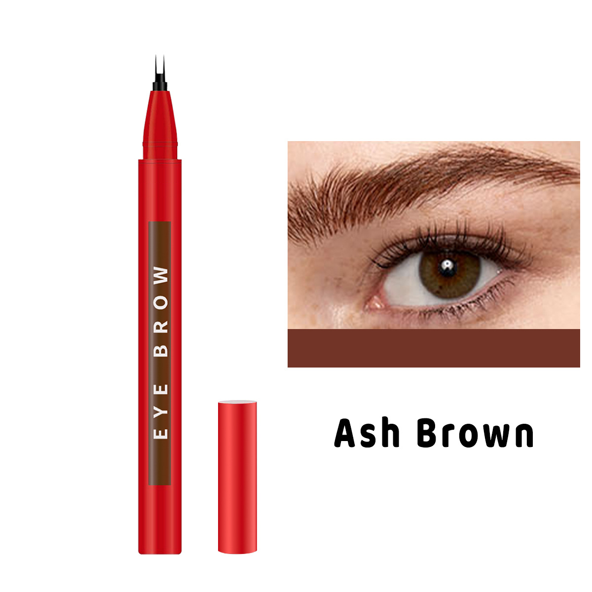 🏆Buy 1 Get 1 Free🔥Waterproof and sweat-proof double-ended eyebrow pencil👩🏻
