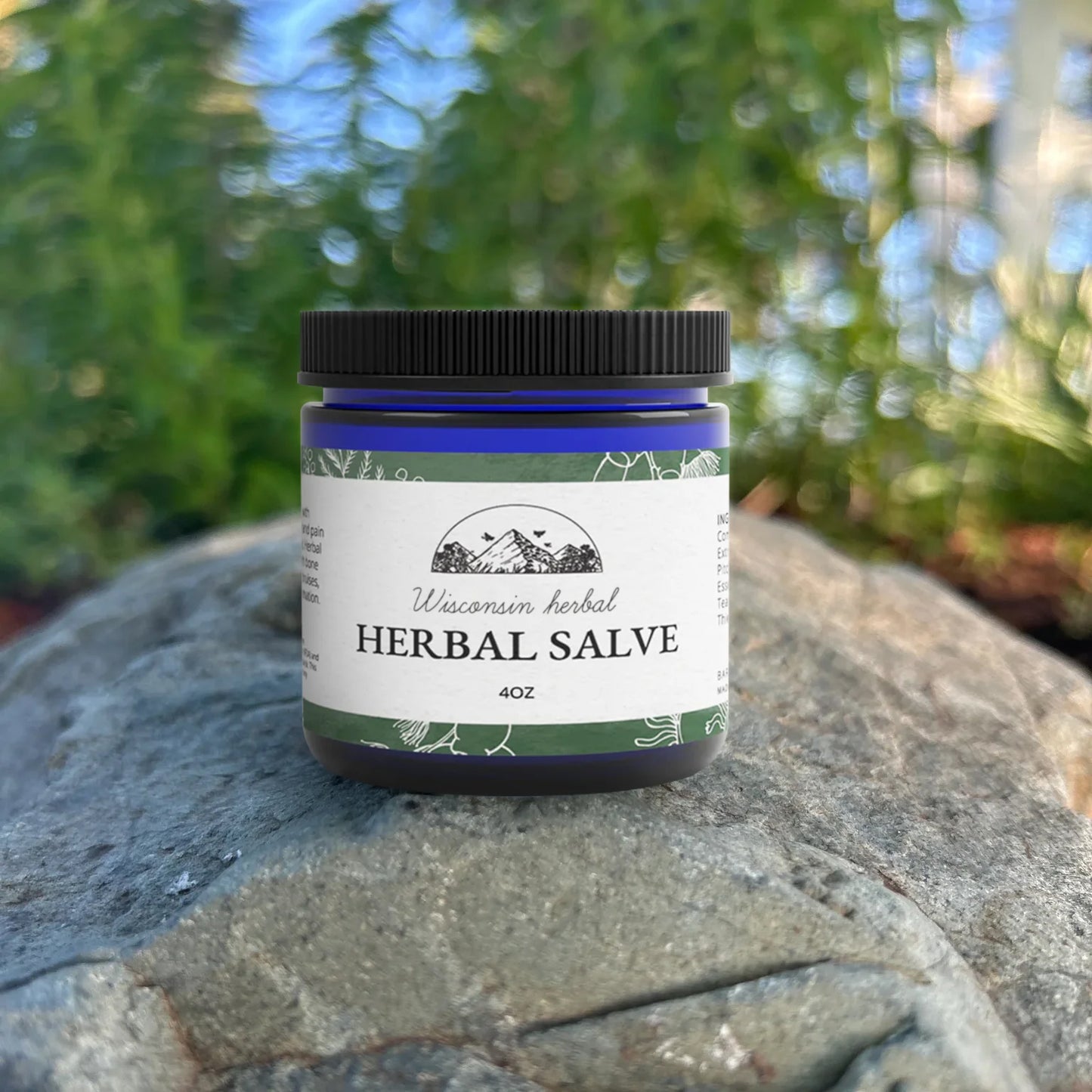 【Hand-Made】ORGANIC HERBAL SALVE 4OZ（Meniscus Repair And Joint Pain Treatment）