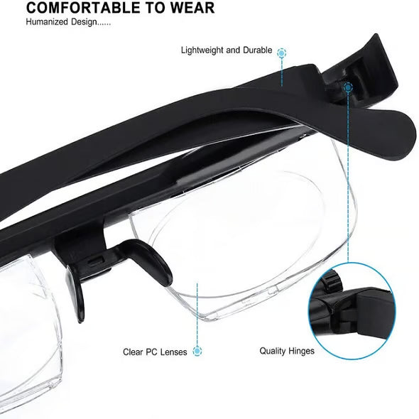 🔥Regret not buying it earlier-Adjustable Focus Glasses for Near and Far Sight