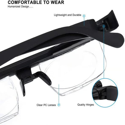 🔥Regret not buying it earlier-Adjustable Focus Glasses for Near and Far Sight