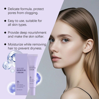 🔥 Buy 1 Get 1 FREE🔥Gentle and Painless Facial Hair Removal Cream A