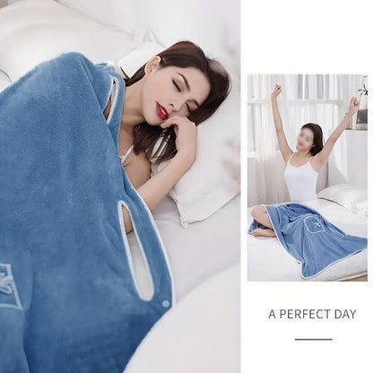 Women's Coral Fleece Bathrobe