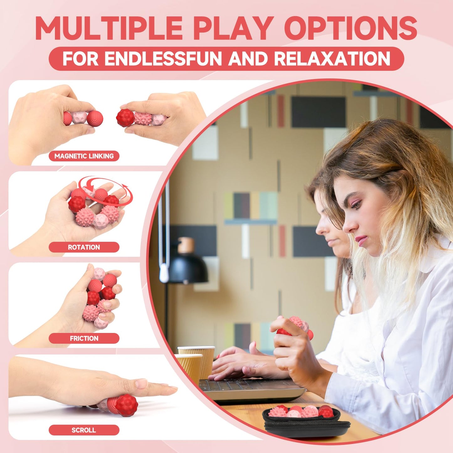 🌟Hot Sale 🌟Magnetic Sensory Fidget Ball Toy🧲