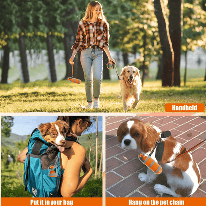 Dog Pooper Scooper Portable Pet Waste Picker with Garbage Bag Handheld Claw Poop Scooper