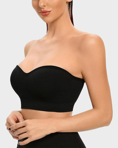 🔥Buy 2 Get 1 Free🔥Non-Slip Bandeau Seamless Wireless Strapless Bra