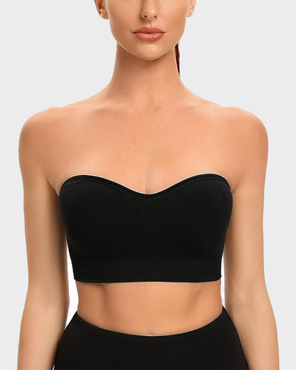 🔥Buy 2 Get 1 Free🔥Non-Slip Bandeau Seamless Wireless Strapless Bra