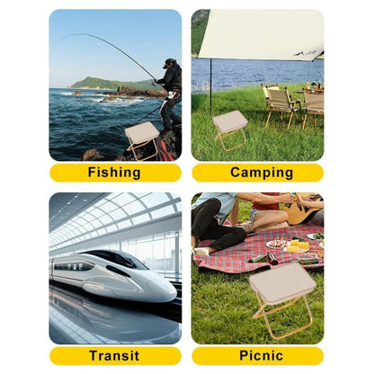 🔥 Unfolds in one second! Load capacity 200 pounds-Foldable Chair Bag