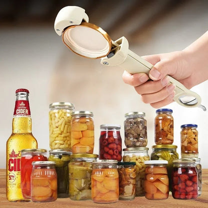Multifunctional Magnetic Can Opener