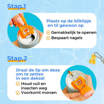 🔥Laatste dag speciale aanbieding 50% KORTING💕Handmatige Lichtgewicht Blikopener