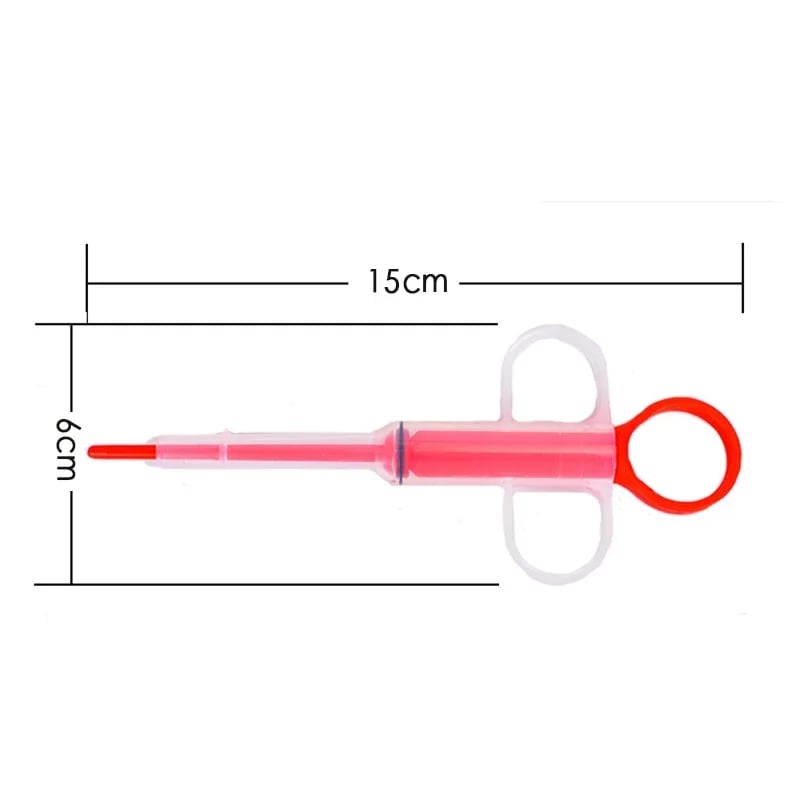 Pet Pill Syringe Dispenser ✦ Safe, Stress-Free Medication for Cats & Dogs