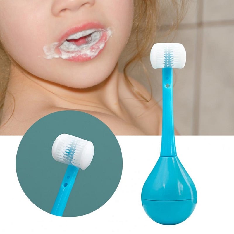👼🏻🪥Three-sided Children's Toothbrush