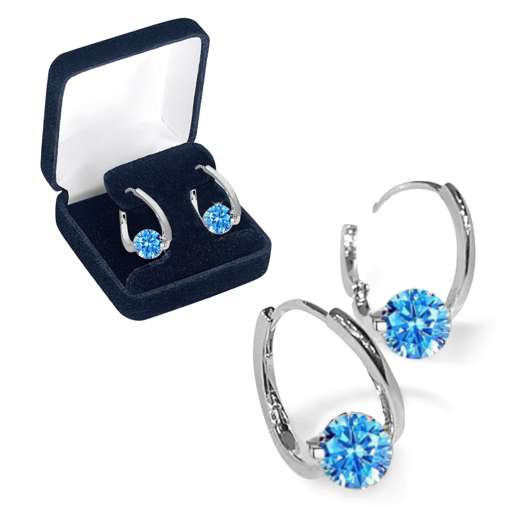 2PAIRS❤️SILVER+BLUE