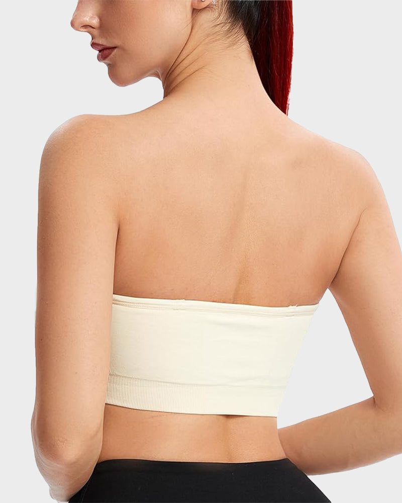 🔥Buy 2 Get 1 Free🔥Non-Slip Bandeau Seamless Wireless Strapless Bra