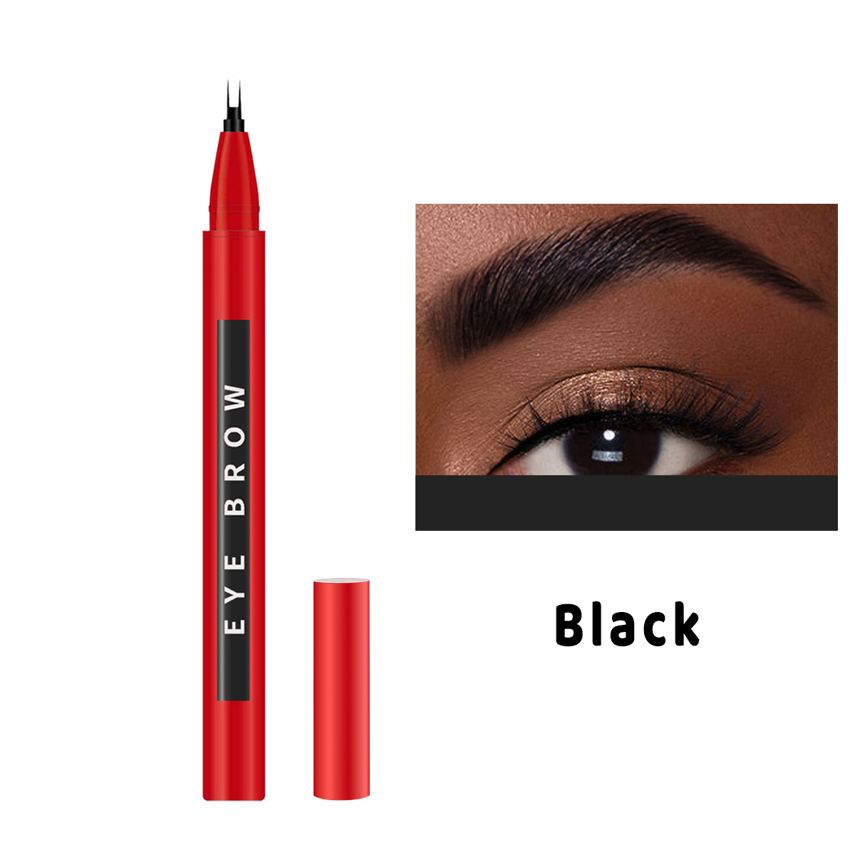 🏆Buy 1 Get 1 Free🔥Waterproof and sweat-proof double-ended eyebrow pencil👩🏻