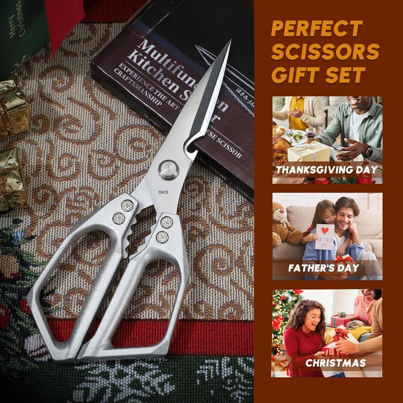 🔥BUY 2 GET 1 FREE🔥Japanese Steel 7-in-1 Multifunction Kitchen Shears