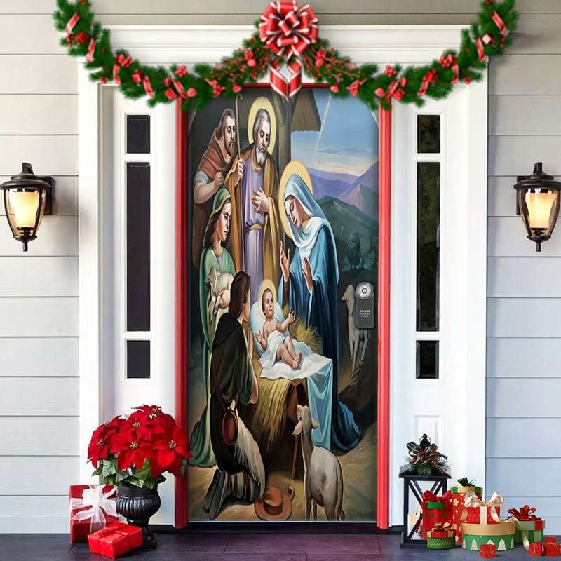 2025 Christmas Front Door Decoration