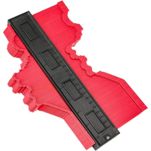 Contour Gauge 10 Inch, Widen Plastic Profile Gauge Duplicator, Precisely Copy Irregular Shapes Template Measuring Tool