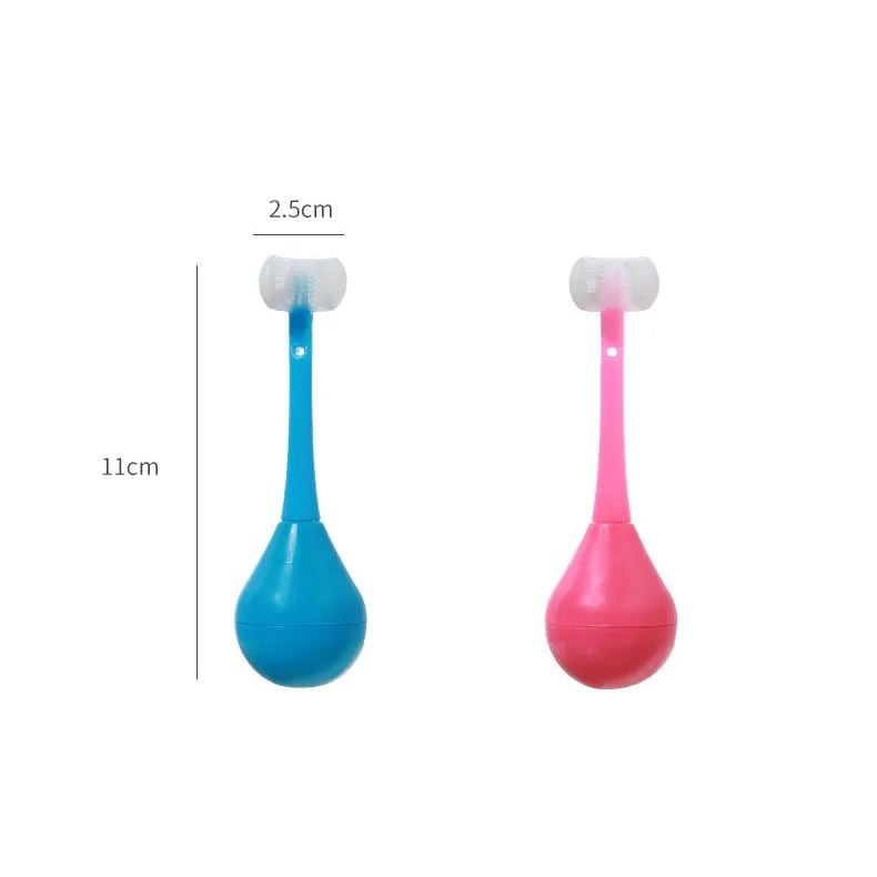 👼🏻🪥Three-sided Children's Toothbrush