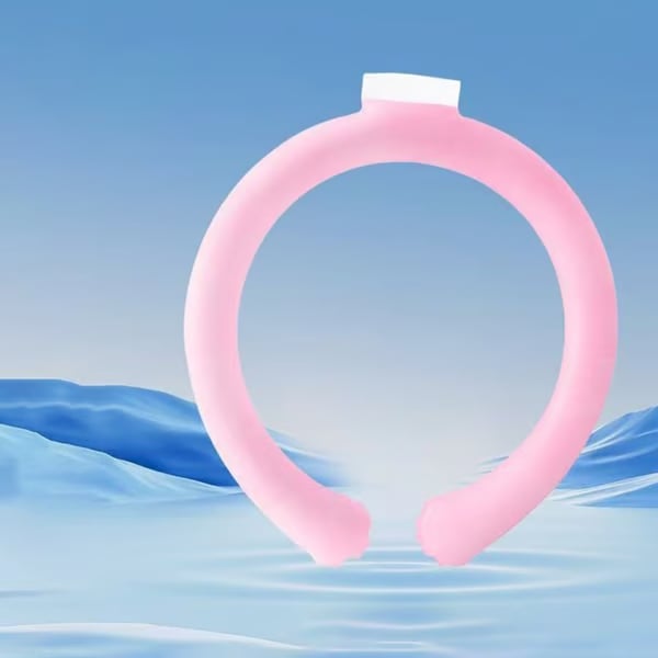 🔥 Beat the Heat Like a Boss🧊Reusable Cooling Neck Ring – Long-Lasting Sweat-Free Relief❄️