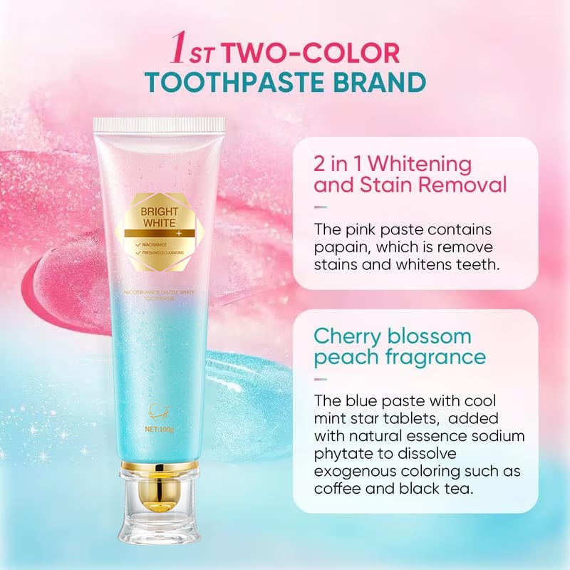 🔥Hot Sale🔥Niacinamide Whitening Toothpaste - For Healthier, Whiter Teeth!