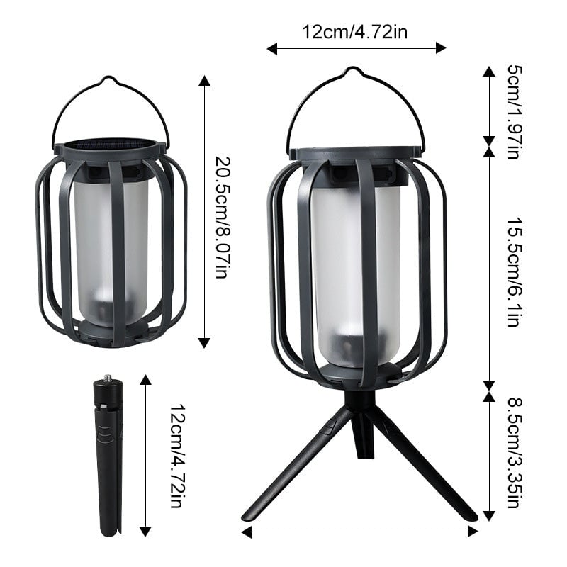 🌞2025 Promotion🔥 Solar Lantern Outdoor Light, Four Modes