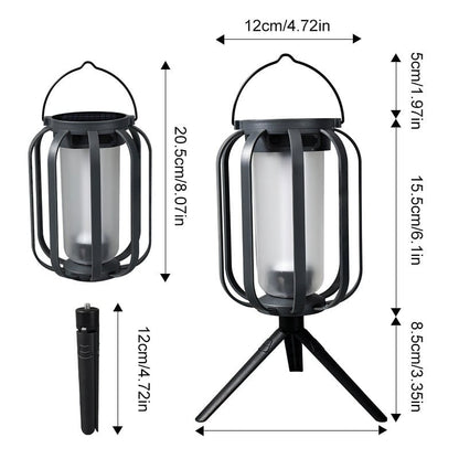 🌞2025 Promotion🔥 Solar Lantern Outdoor Light, Four Modes