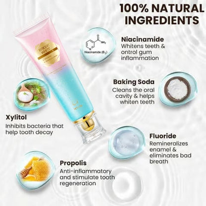 🔥Hot Sale🔥Niacinamide Whitening Toothpaste - For Healthier, Whiter Teeth!