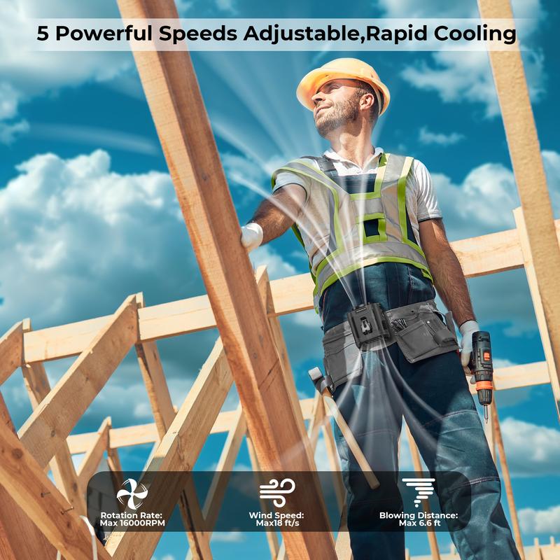 Today only: Special offer 🔥Outdoor clip-on waist fan