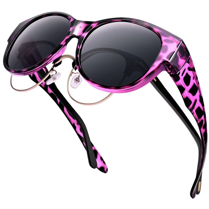 📢😎 2025 New Polarized UV400 Protection Trendy Round Cat-eye Sunglasses 😺🕶️