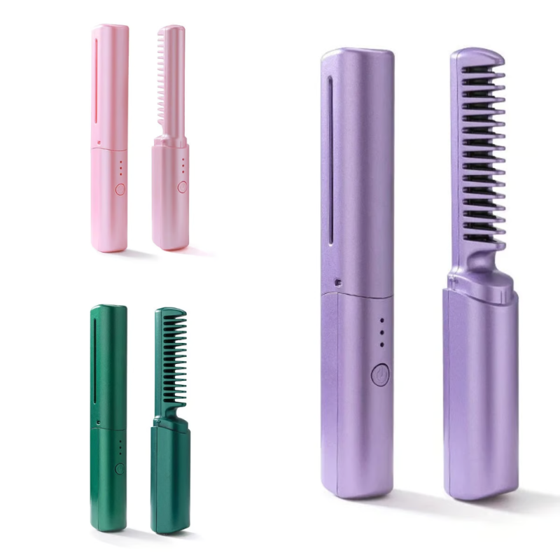 Ceramic Hairdressing Comb ~ Smooth, frizz-free hair anytime, anywhere.