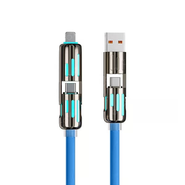 4-in-1 USB Charging Cable fast charging MAX 240W