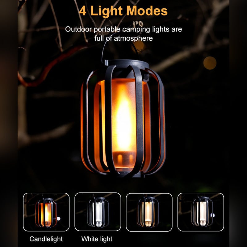 🌞2025 Promotion🔥 Solar Lantern Outdoor Light, Four Modes